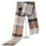 Men's Striped Faux Cashmere Scarf 6 Colors