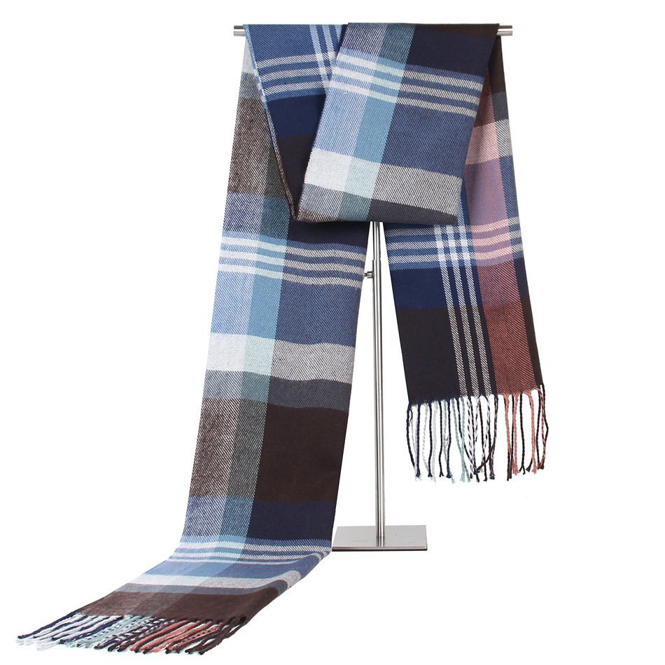 887828fd106be9e5a6c0ce022d06b531-1.jpeg Men's autumn and winter cashmere scarf 001 - Image 1